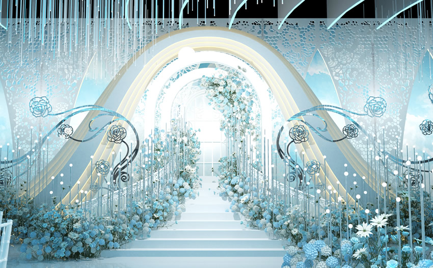 巴楚釡香烙馍村水晶厅效果展示